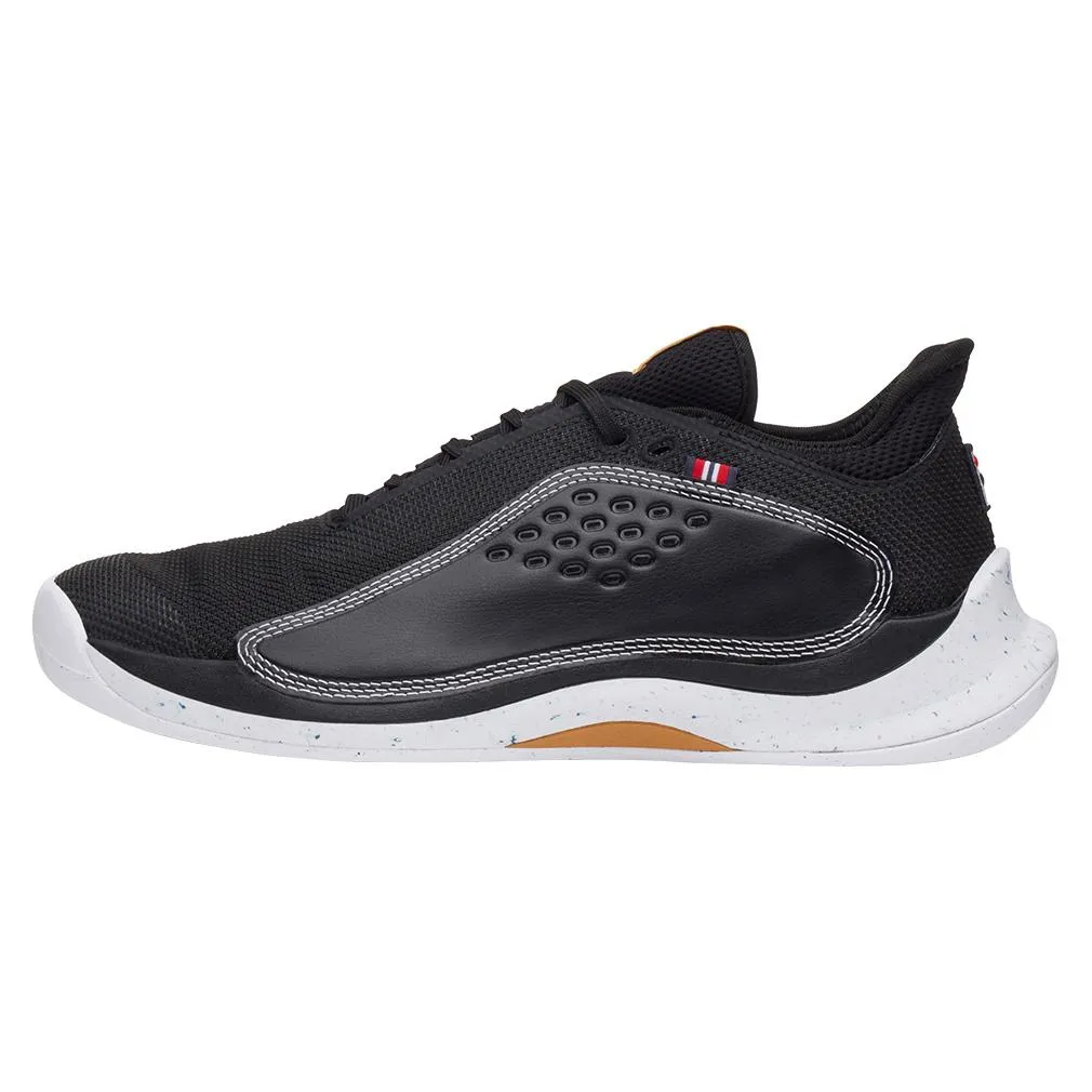 Men`s Mondo Forza Tennis Shoes Black and White