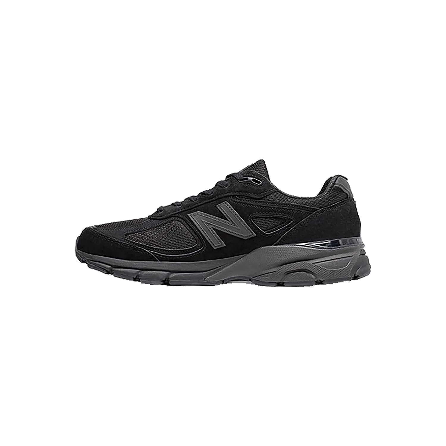 Men's New Balance M990BB4 Running Shoes Black/Black Leather/Mesh