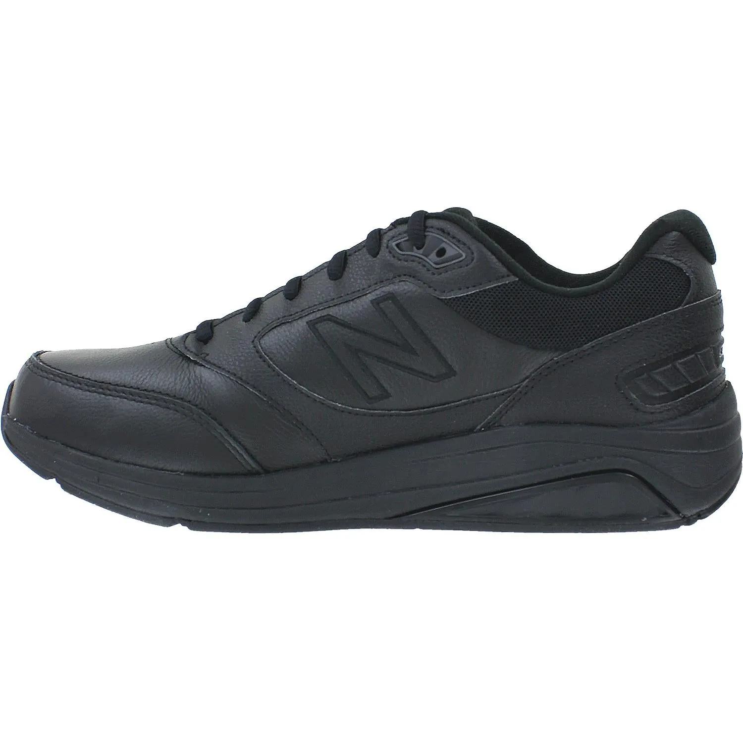 Men's New Balance MW928BK3 Walking Shoes Black Leather