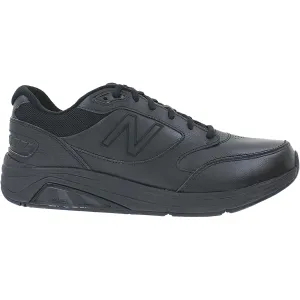 Men's New Balance MW928BK3 Walking Shoes Black Leather