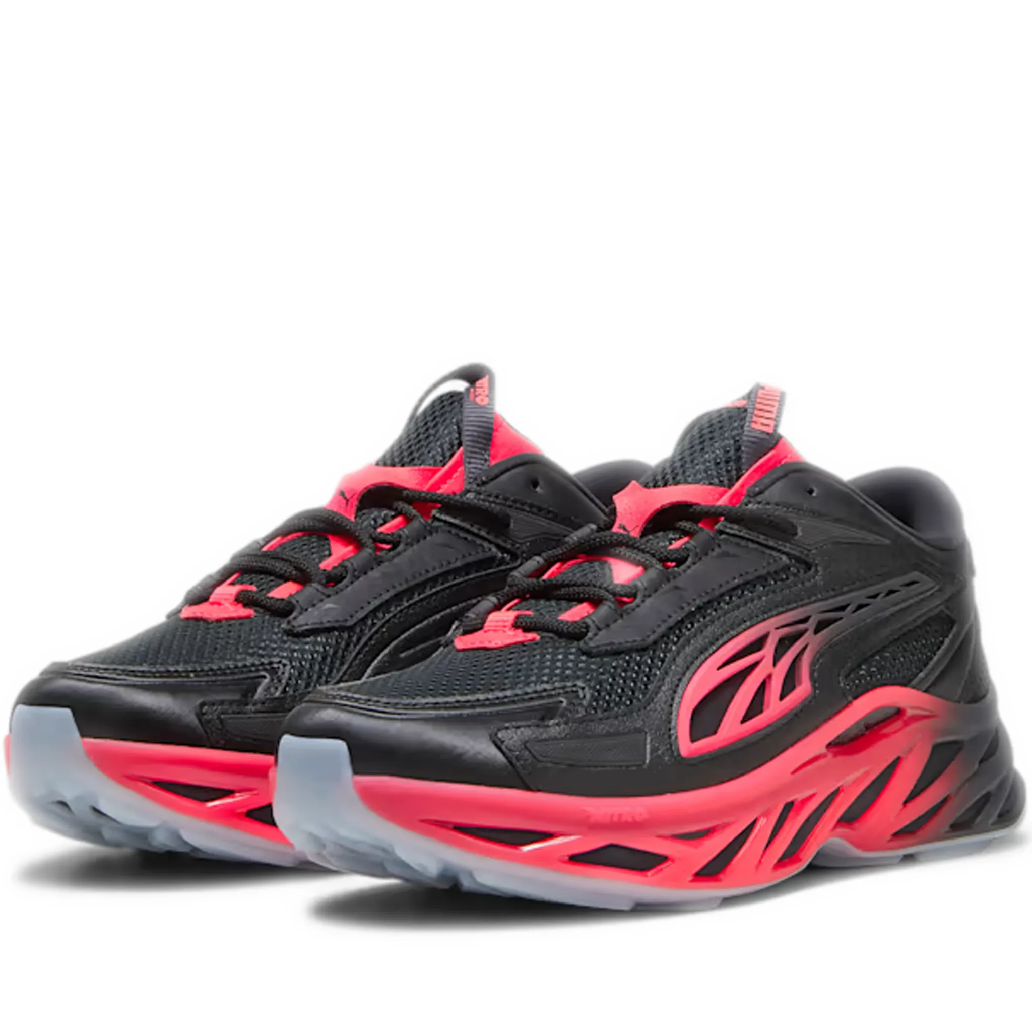 Men's Puma Exotek NITRO Facades - Black/ Red