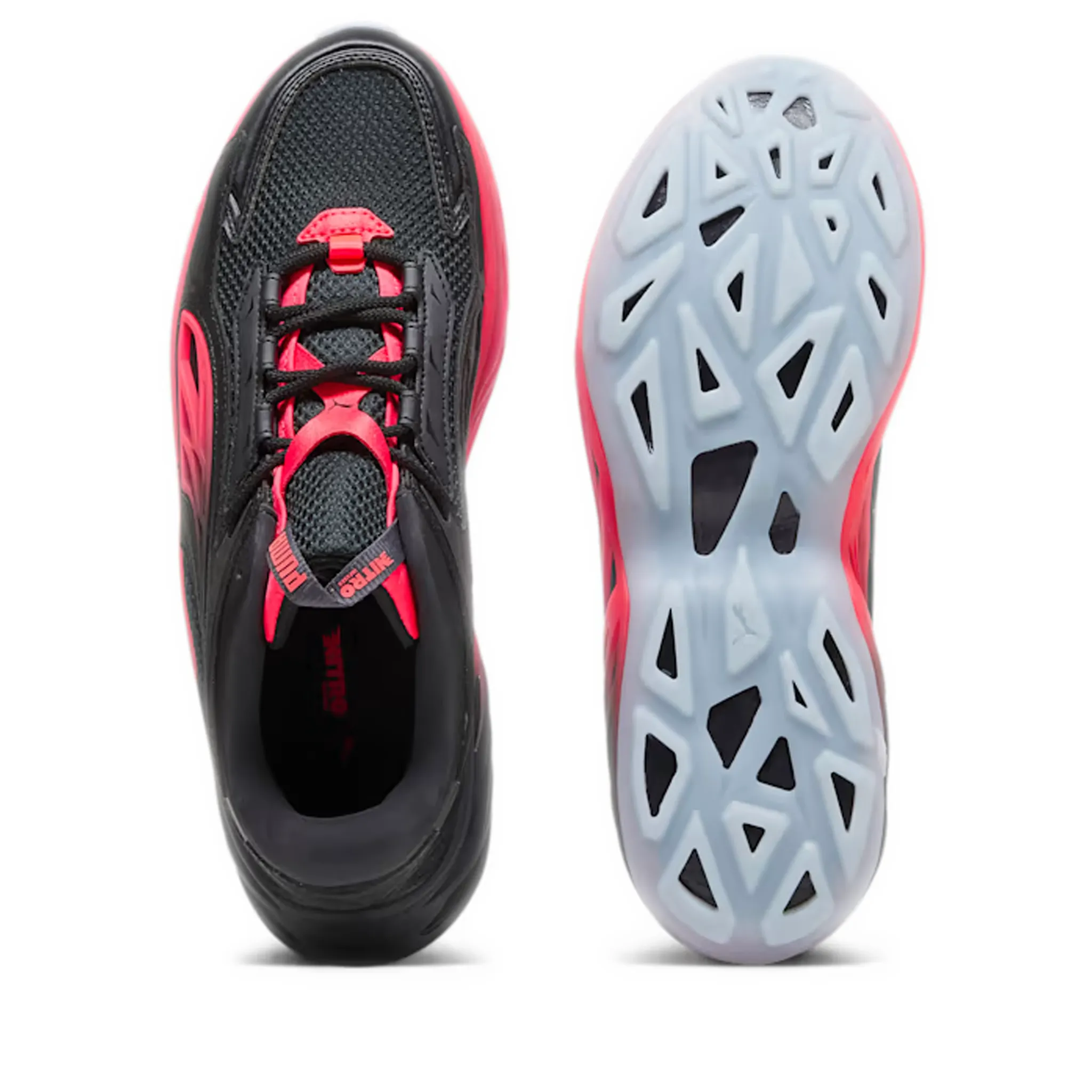 Men's Puma Exotek NITRO Facades - Black/ Red