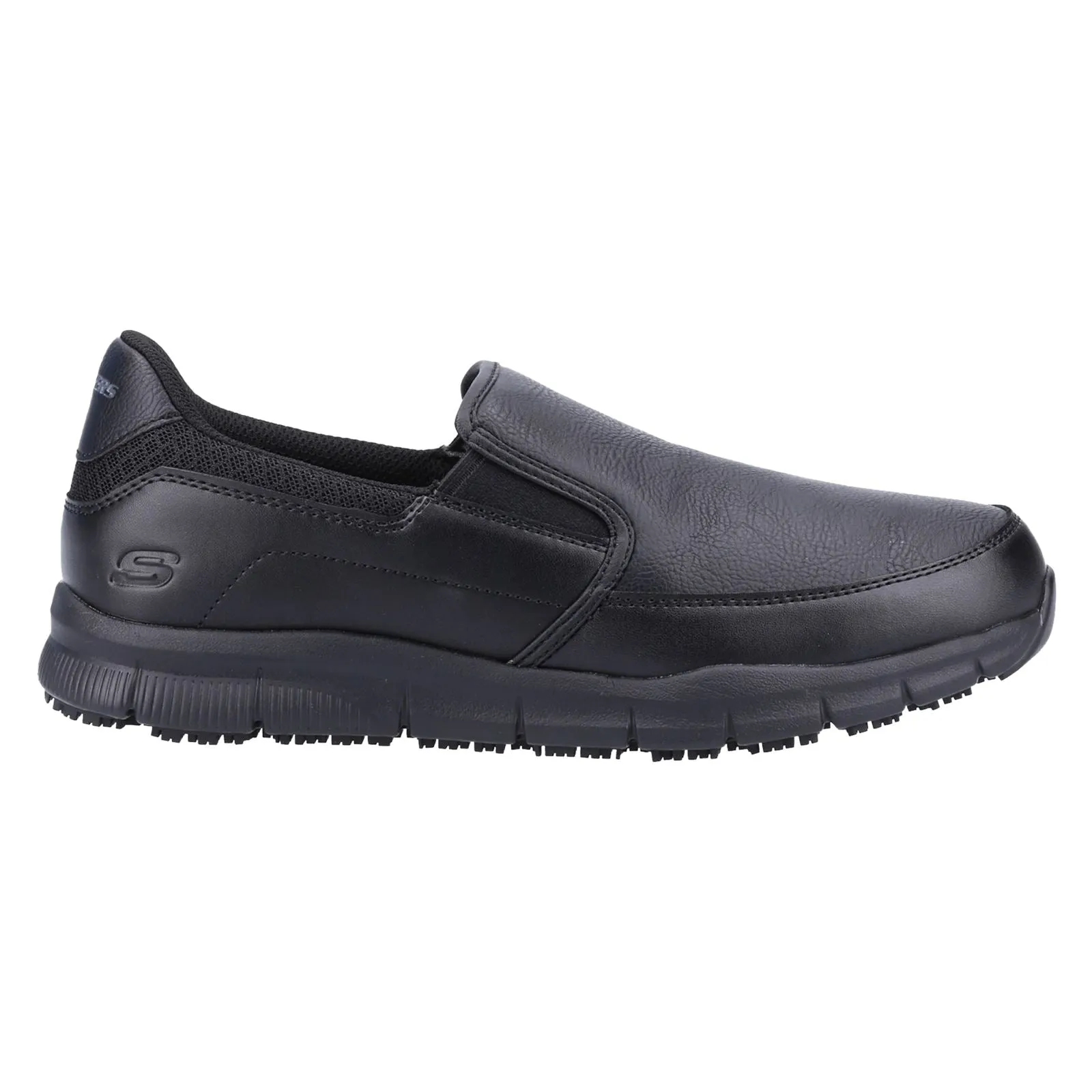 Men's Wide Fit Skechers Sk77236EC Nampa Annod Occupational Trainers