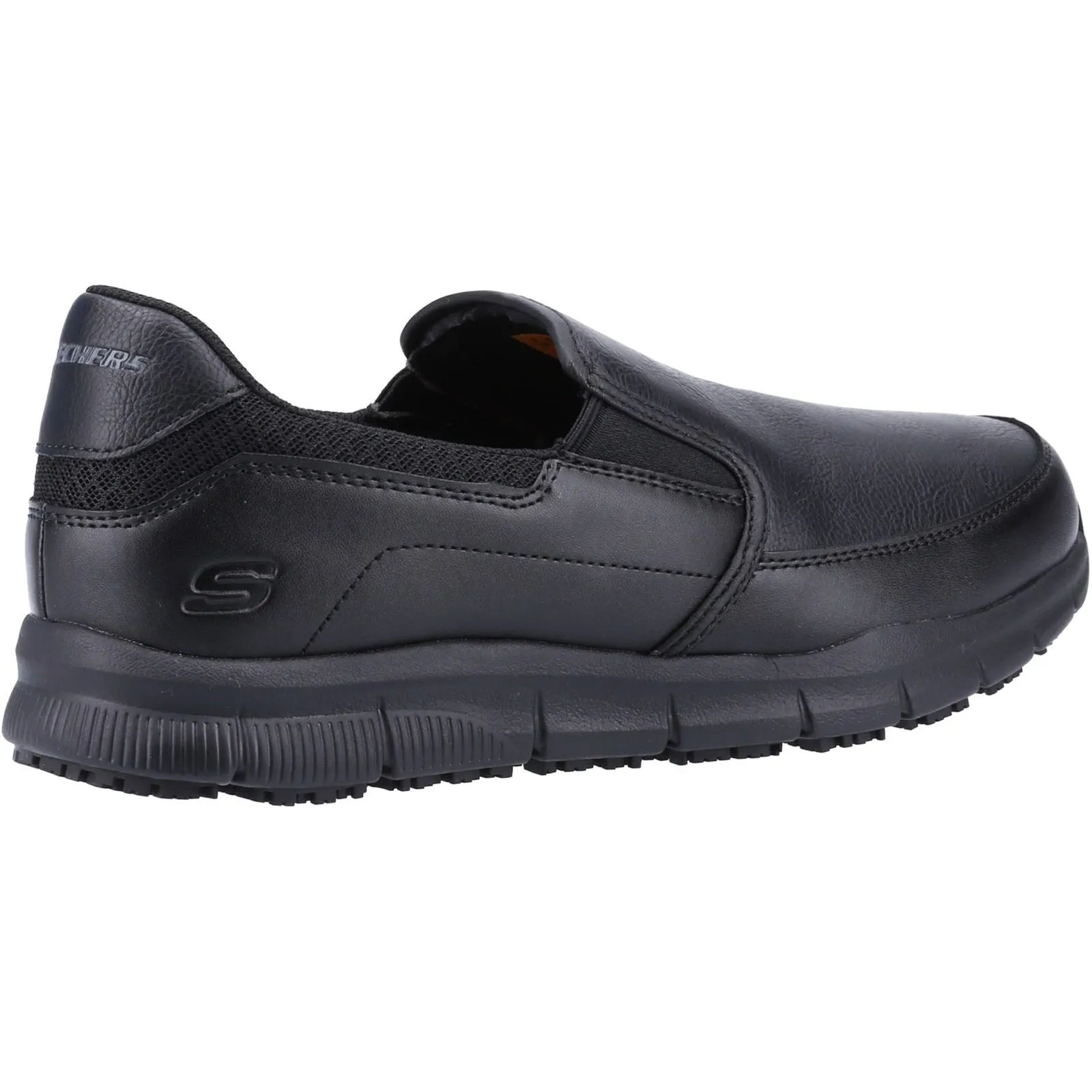 Men's Wide Fit Skechers Sk77236EC Nampa Annod Occupational Trainers