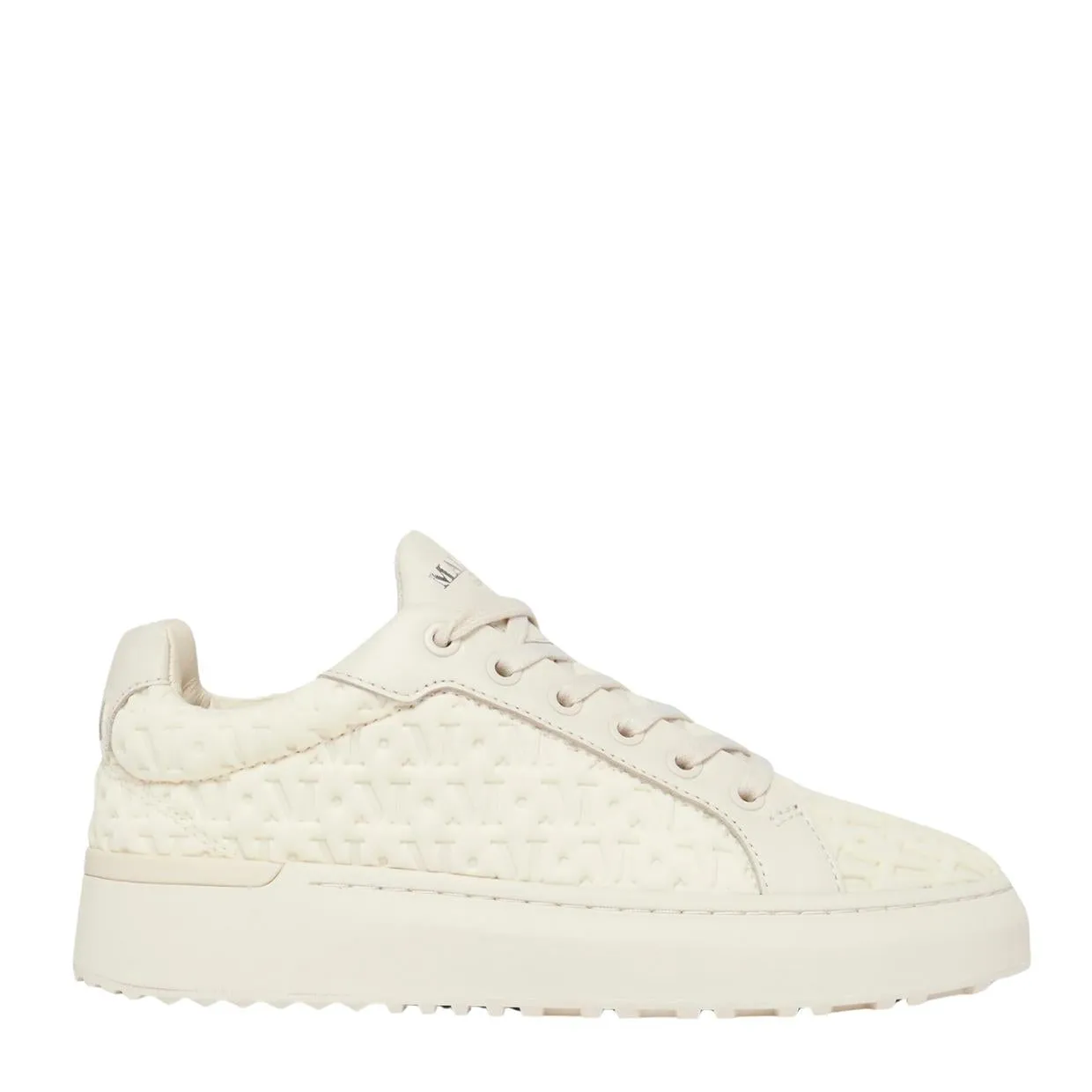 Miss Mallet GRFTR 2.0 Beige Embossed Trainers