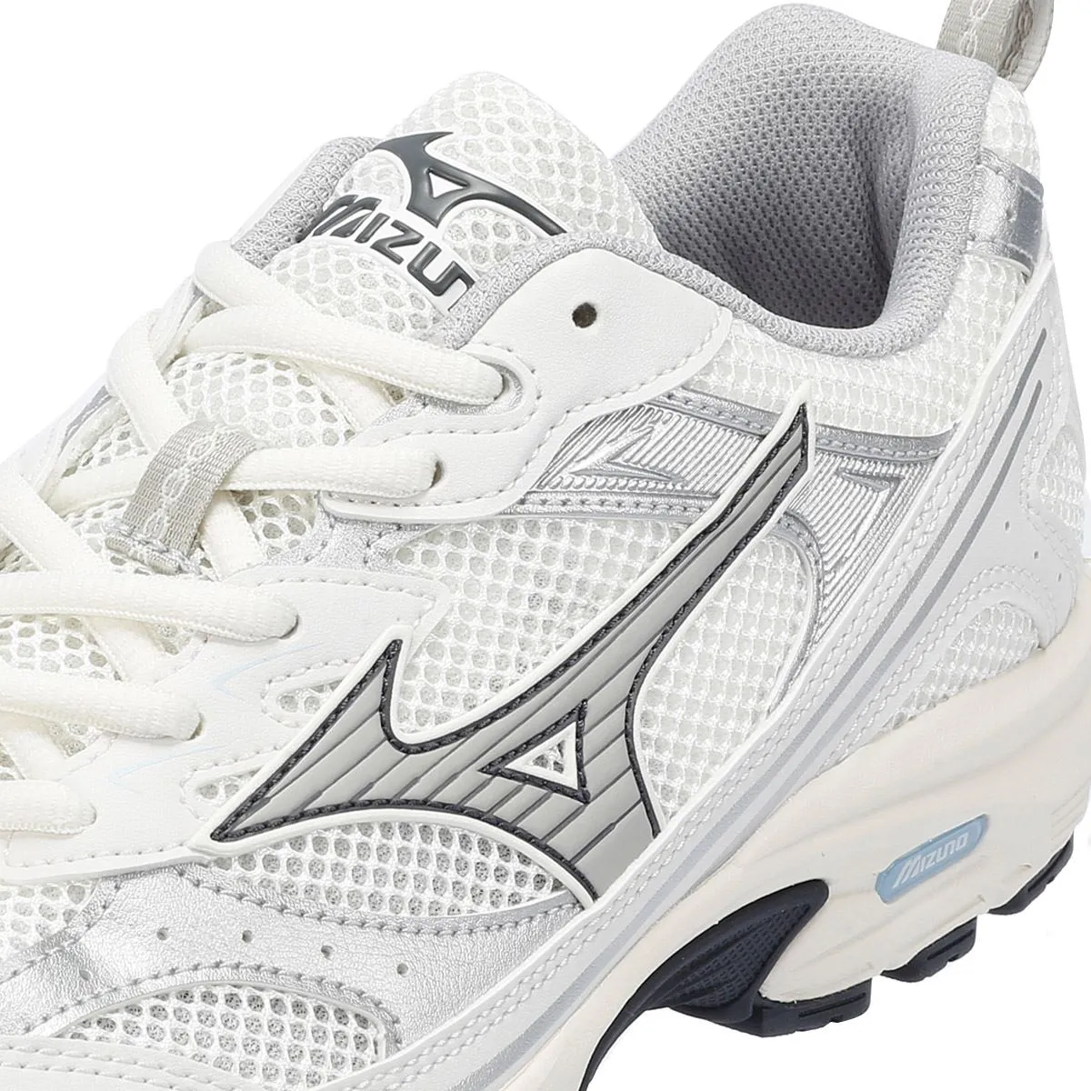 Mizuno MXR Sport White/Silver Trainers