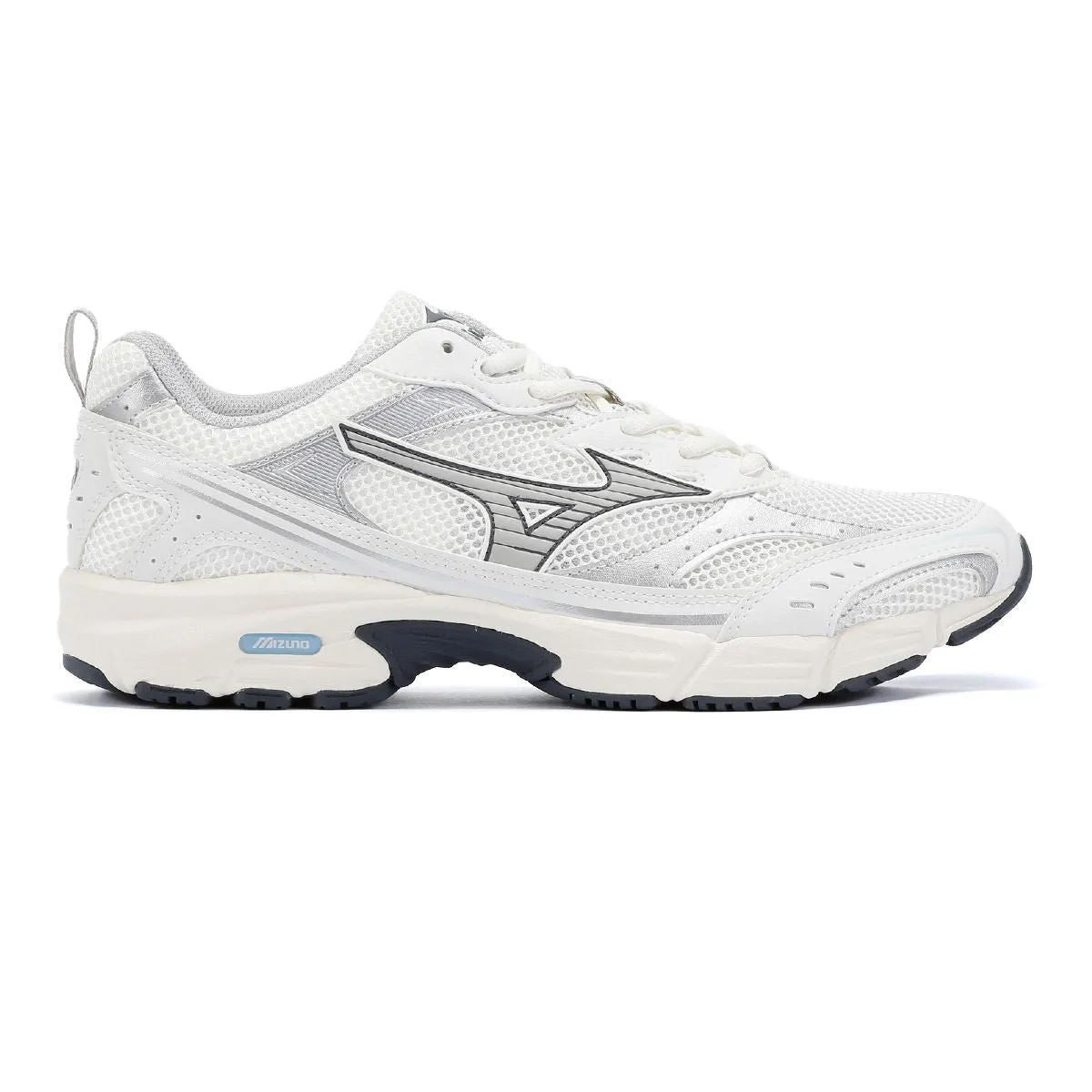 Mizuno MXR Sport White/Silver Trainers