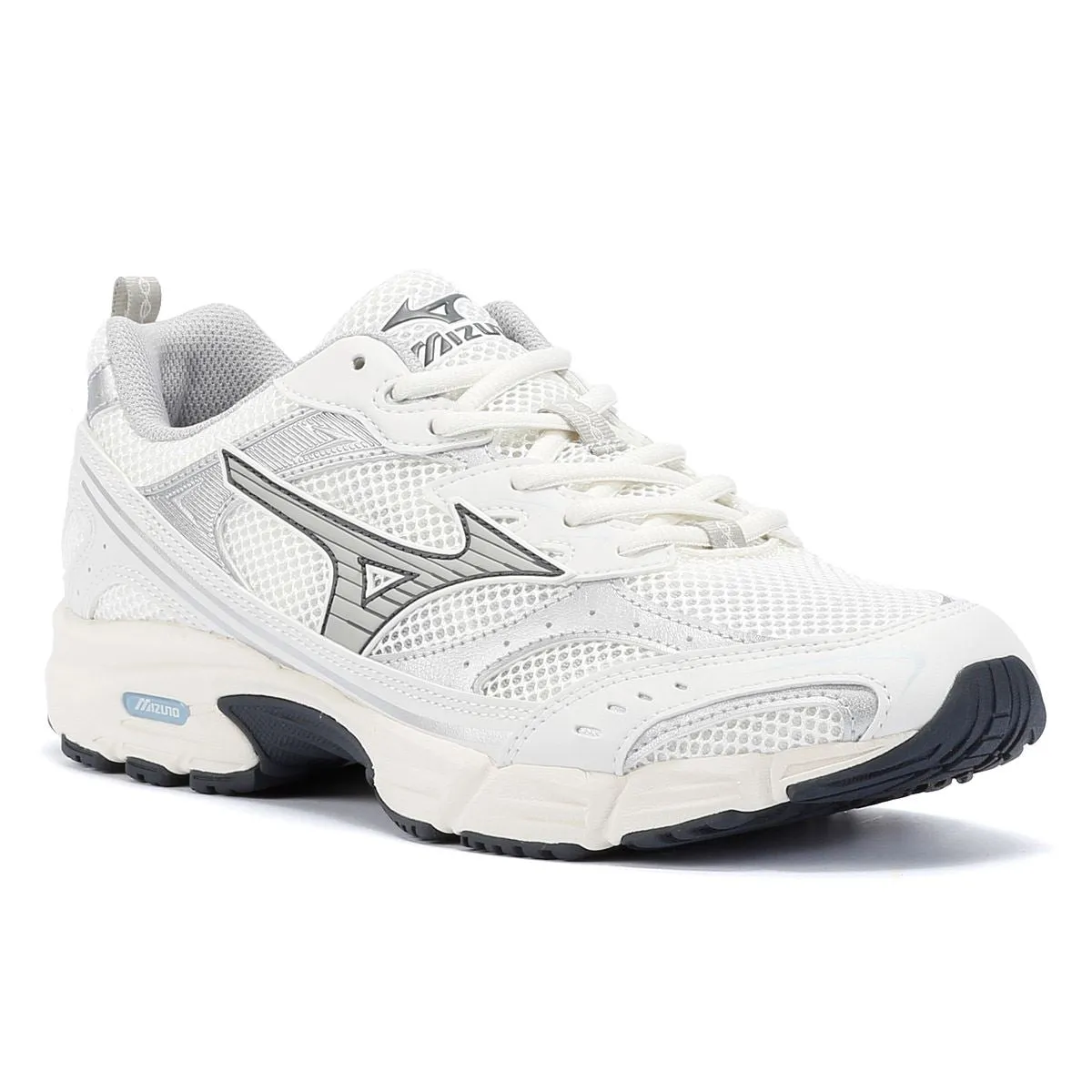 Mizuno MXR Sport White/Silver Trainers