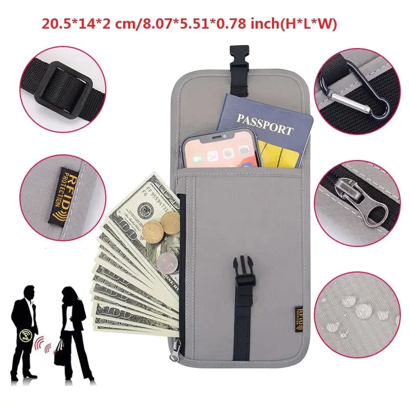 Multifunction Anti-Theft Travel Pouch