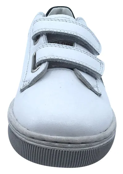 Naturino Boy's Andy Sneakers Tennis Shoes, White-Black