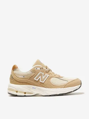 New Balance Kids 2002 Lace Up Logo Trainers in Beige