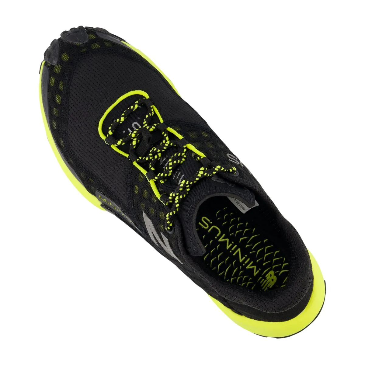 New Balance Men's Minimus Trail Black/Firefly/Ginger Lemon