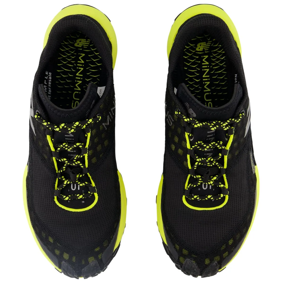 New Balance Men's Minimus Trail Black/Firefly/Ginger Lemon