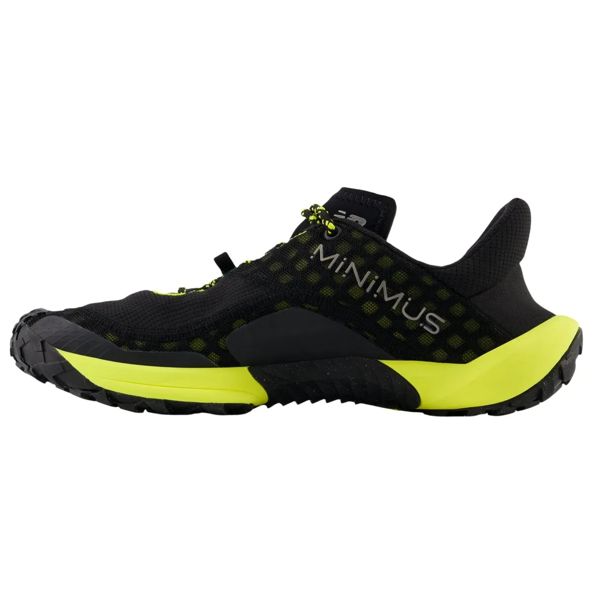 New Balance Men's Minimus Trail Black/Firefly/Ginger Lemon