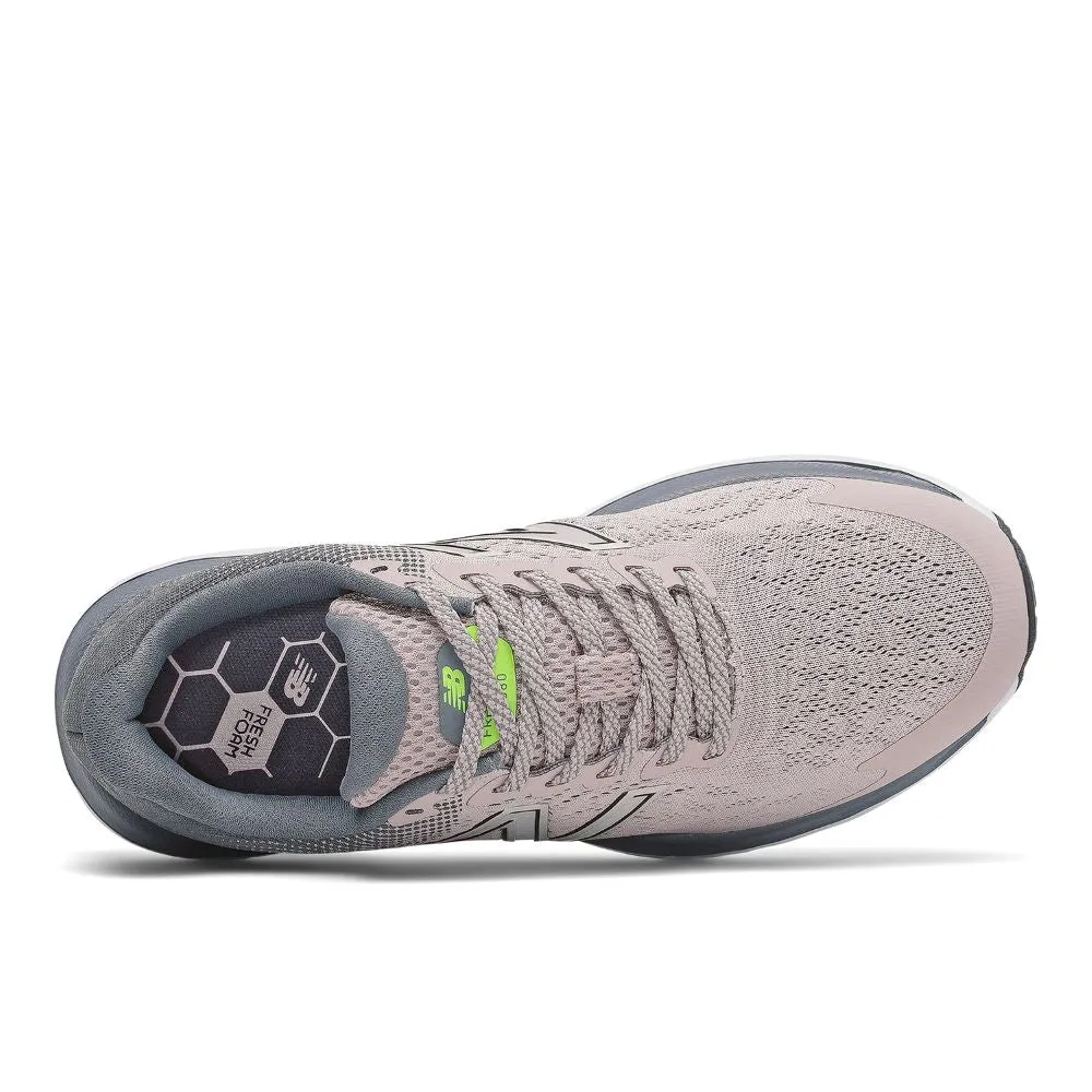 'New Balance' Women's Fresh Foam 680v7 - Logwood w/Ocean Grey & Bleached Lime Glo