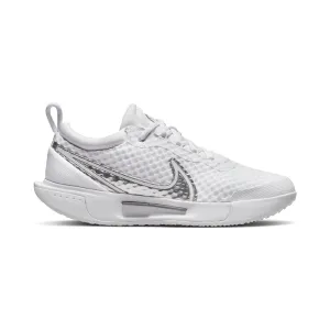 Nike Court Zoom Pro (Women's) - White/Metallic Silver