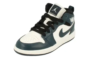 Nike Jordan 1 Mid PS Trainers 640734 411