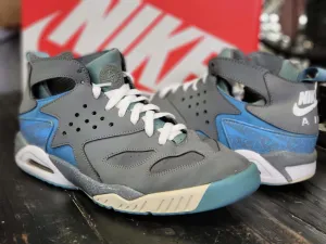 Nike Tech Challenge Huarache Gray/Blue Tennis Shoes 630957-001 Men 9