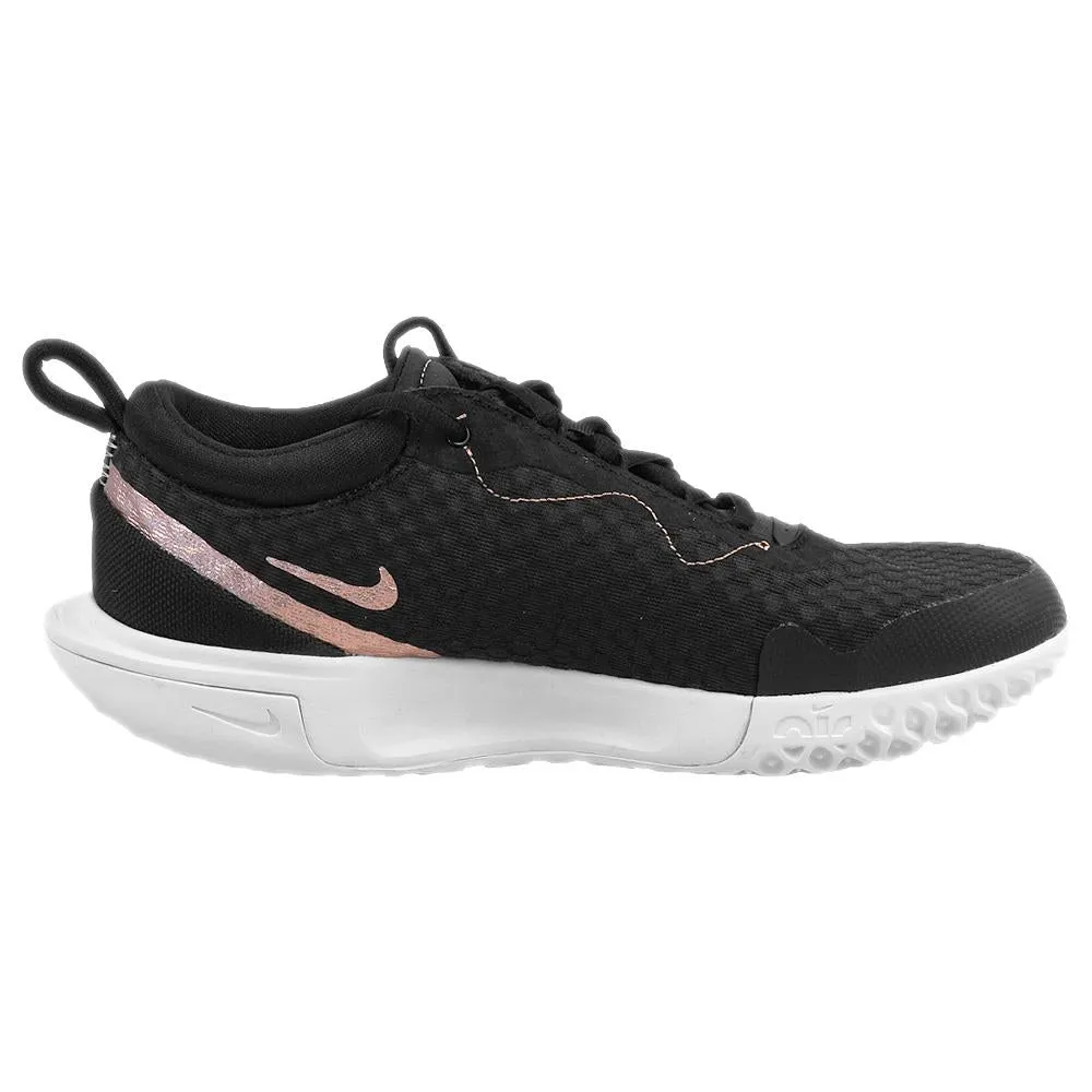 Nike Women's Court Zoom Pro - Black/Metallic Red Bronze