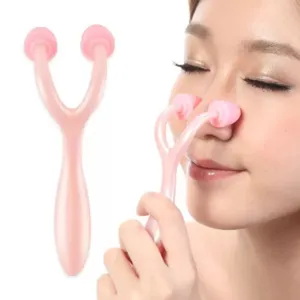 Nose Shaper Roller Smooth Nose Beauty Accessory Nose Bridge Nose Massager Roller Beauty Clip Nose Slimmer Nose Shaping