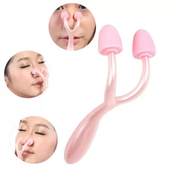 Nose Shaper Roller Smooth Nose Beauty Accessory Nose Bridge Nose Massager Roller Beauty Clip Nose Slimmer Nose Shaping