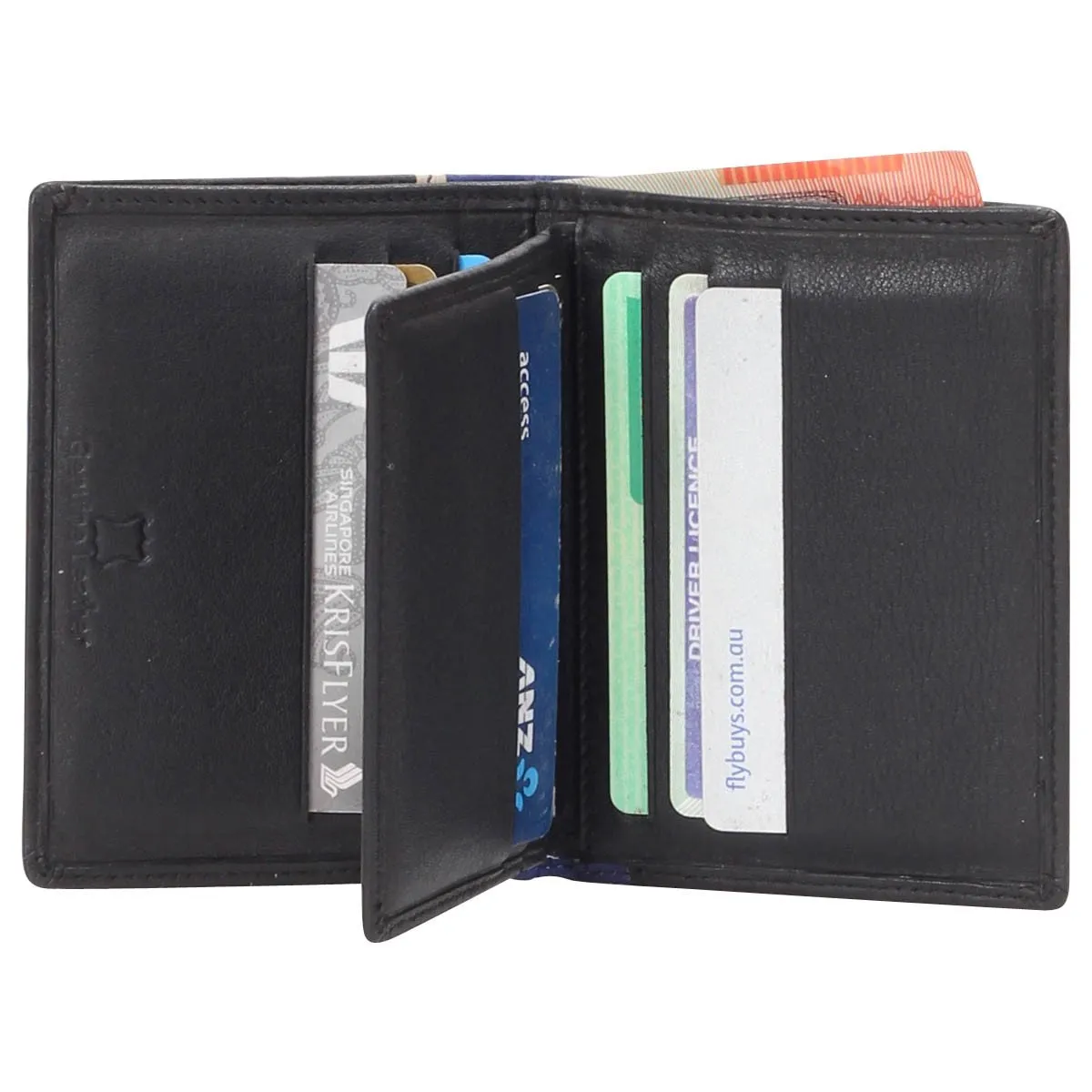 Oliver Leather RFID Blocking Flap Card Holder