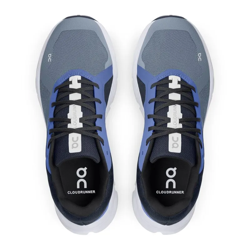 'On Running' Men's Cloudrunner - Metal /  Midnight