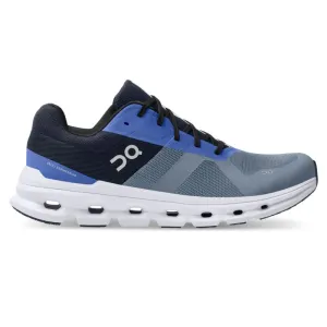 'On Running' Men's Cloudrunner - Metal /  Midnight