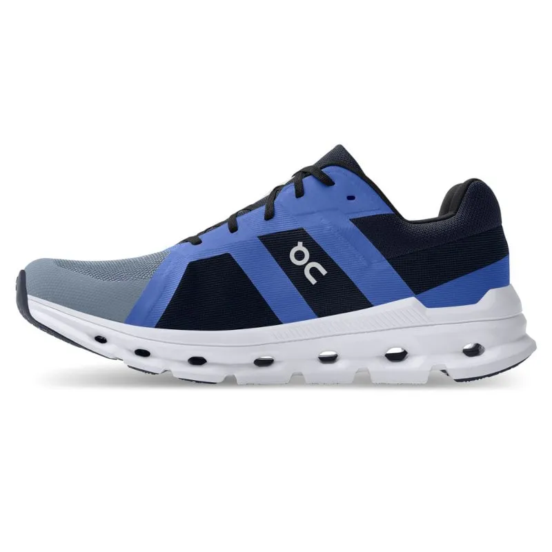 'On Running' Men's Cloudrunner - Metal /  Midnight