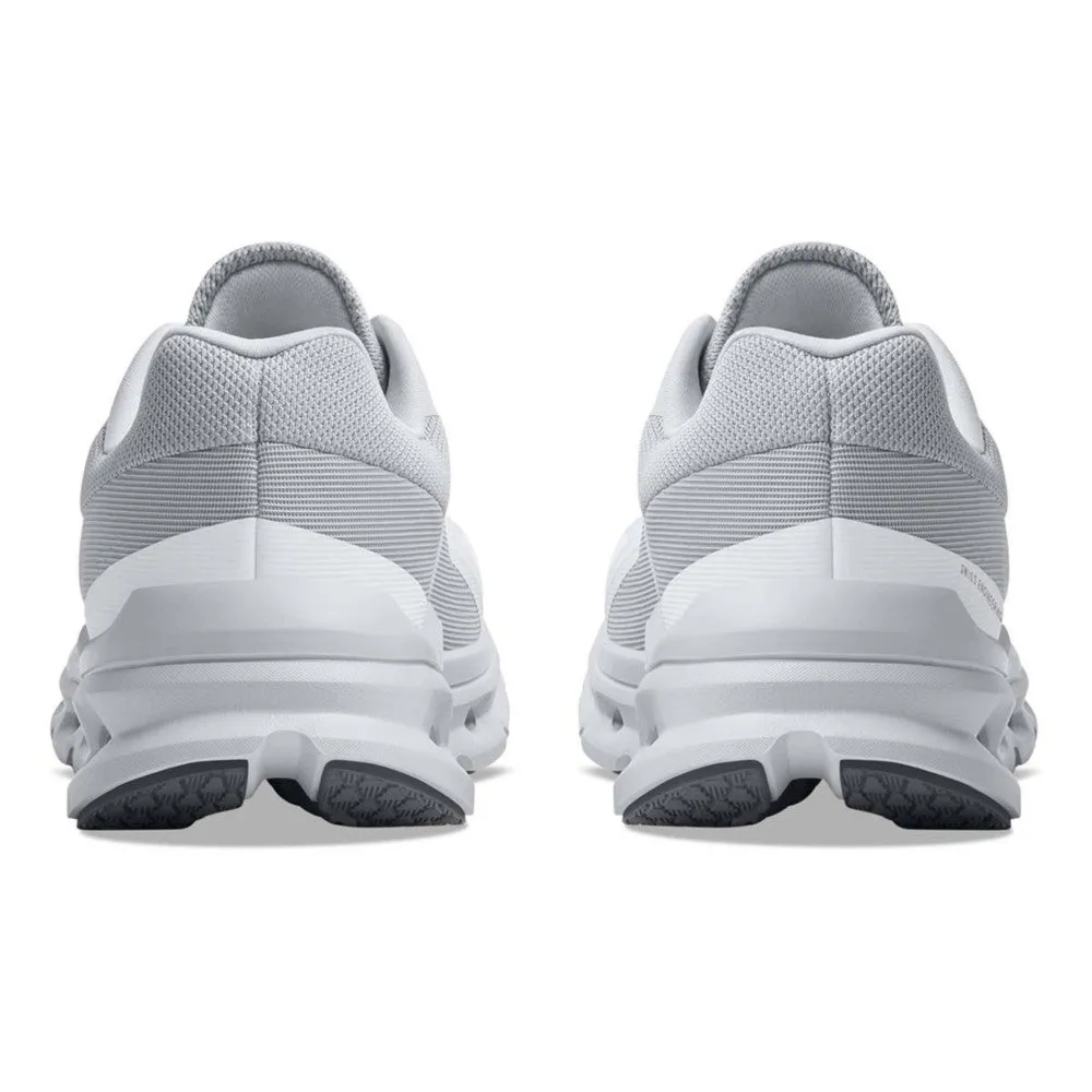 'On Running' Women's Cloudrunner - White / Frost (Wide)