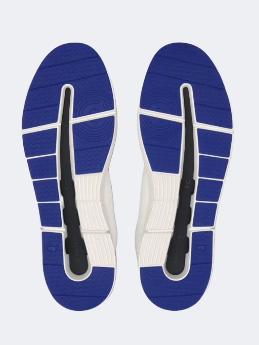 On The Roger Spin Men Lifestyle Shoes Undyed White/Indigo