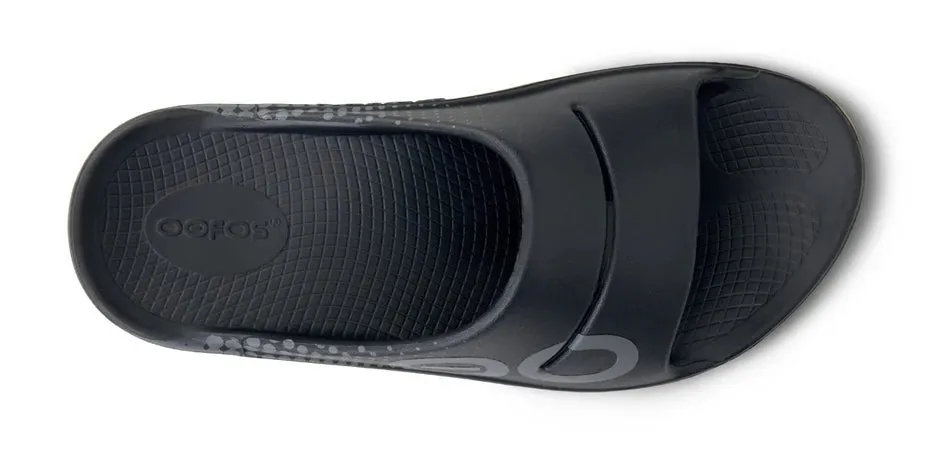 OOFOS OOahh Sport Slide - Black Matrix