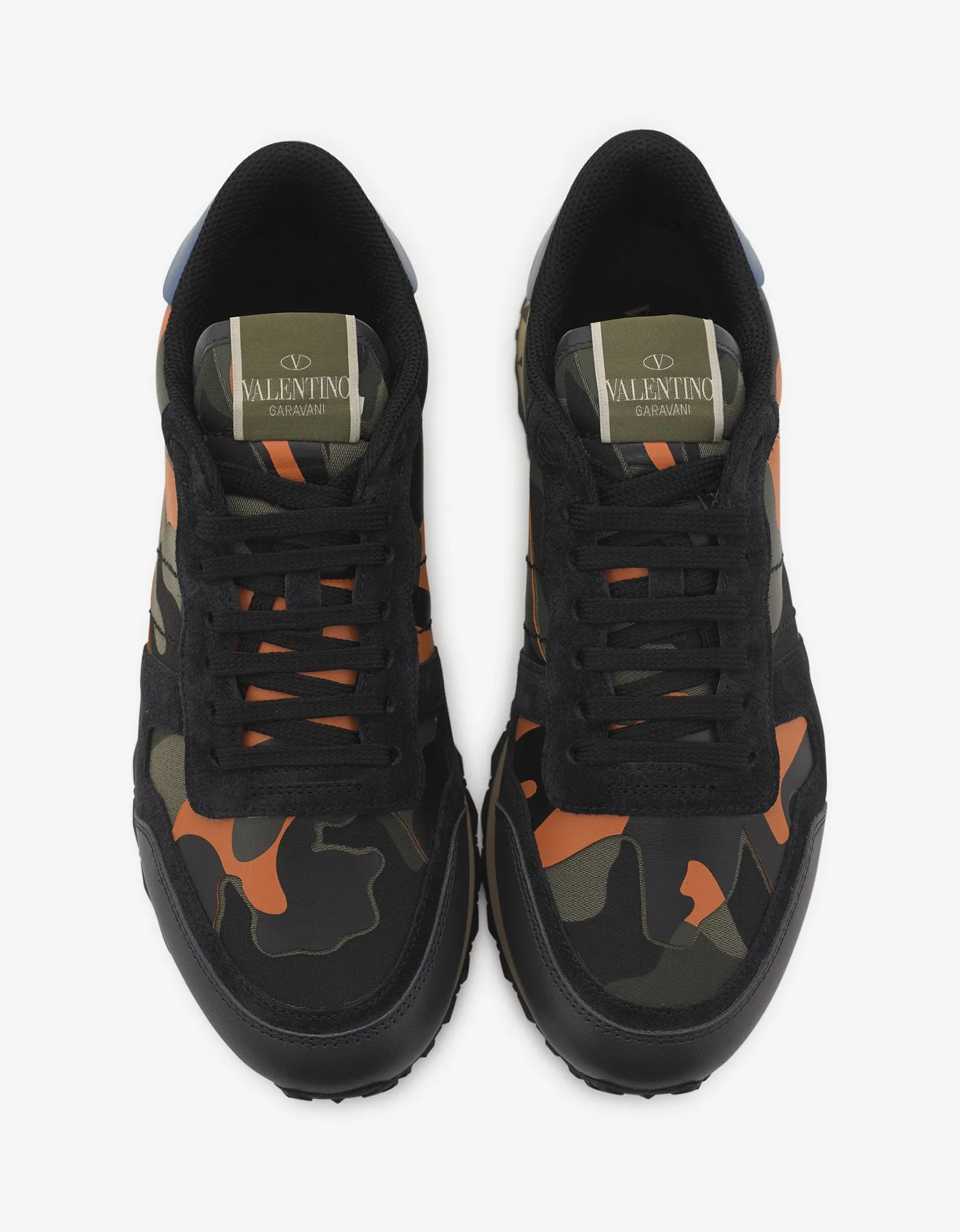 Orange & Green Camo Rockrunner Trainers -