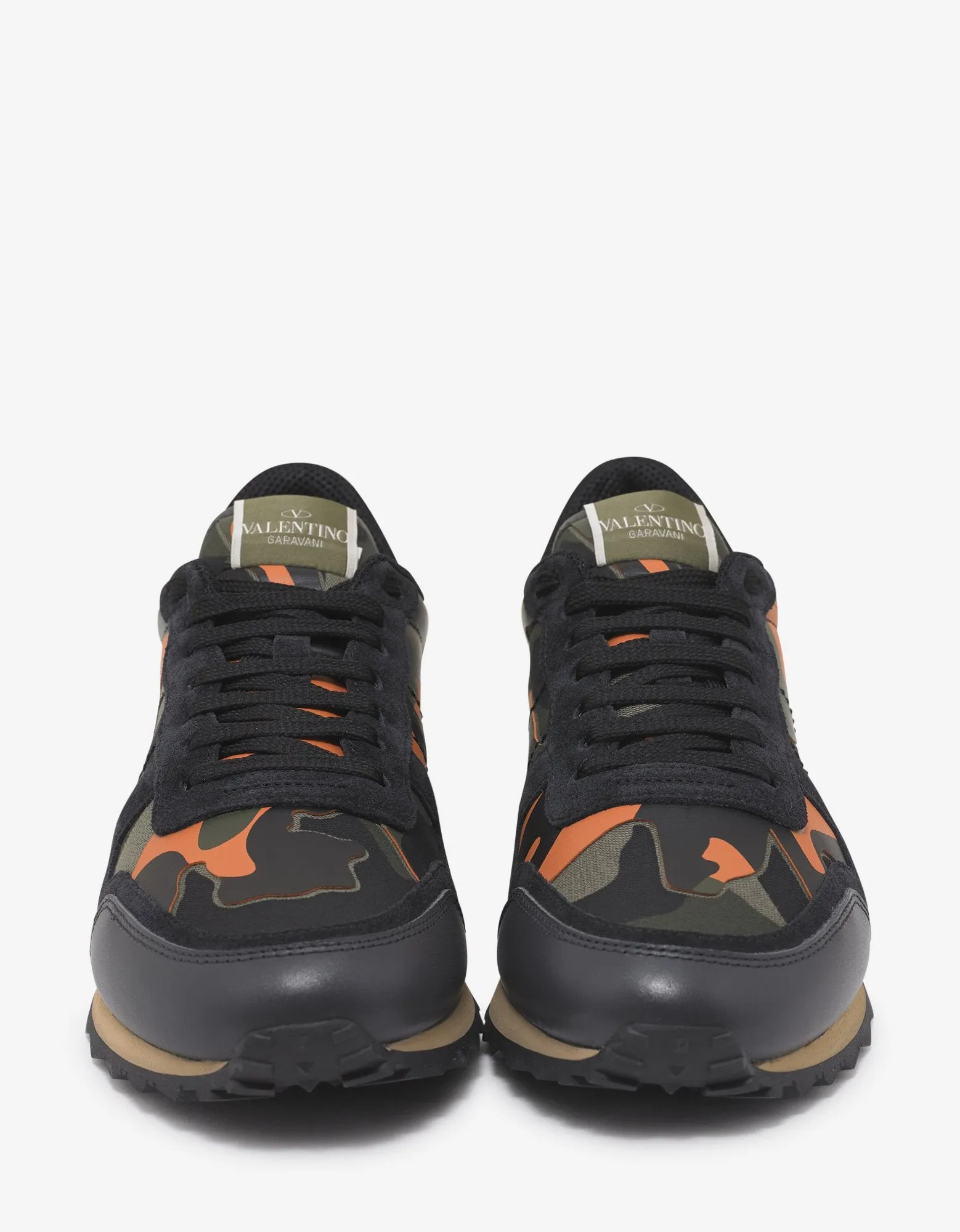 Orange & Green Camo Rockrunner Trainers -