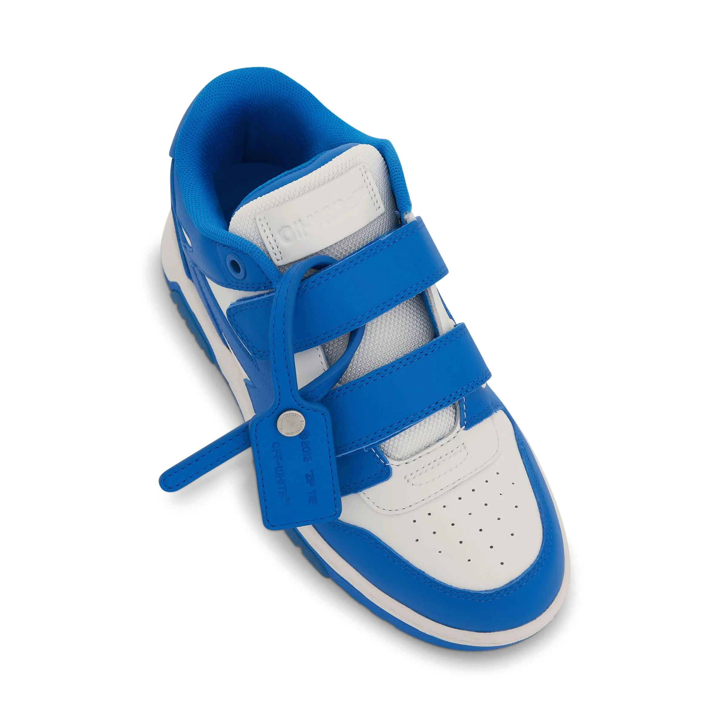 Out Of Office Straps Sneakers in White/Blue