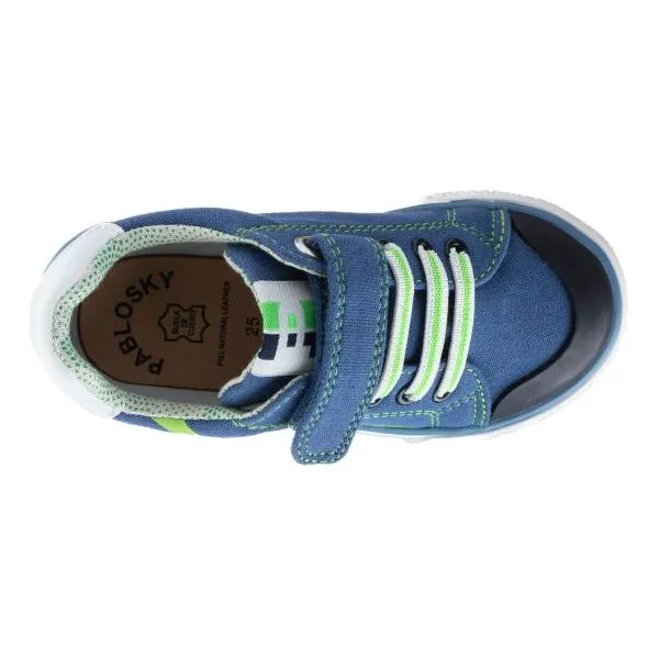 Pablosky Boys Shoe 976010 Canvas Tinta