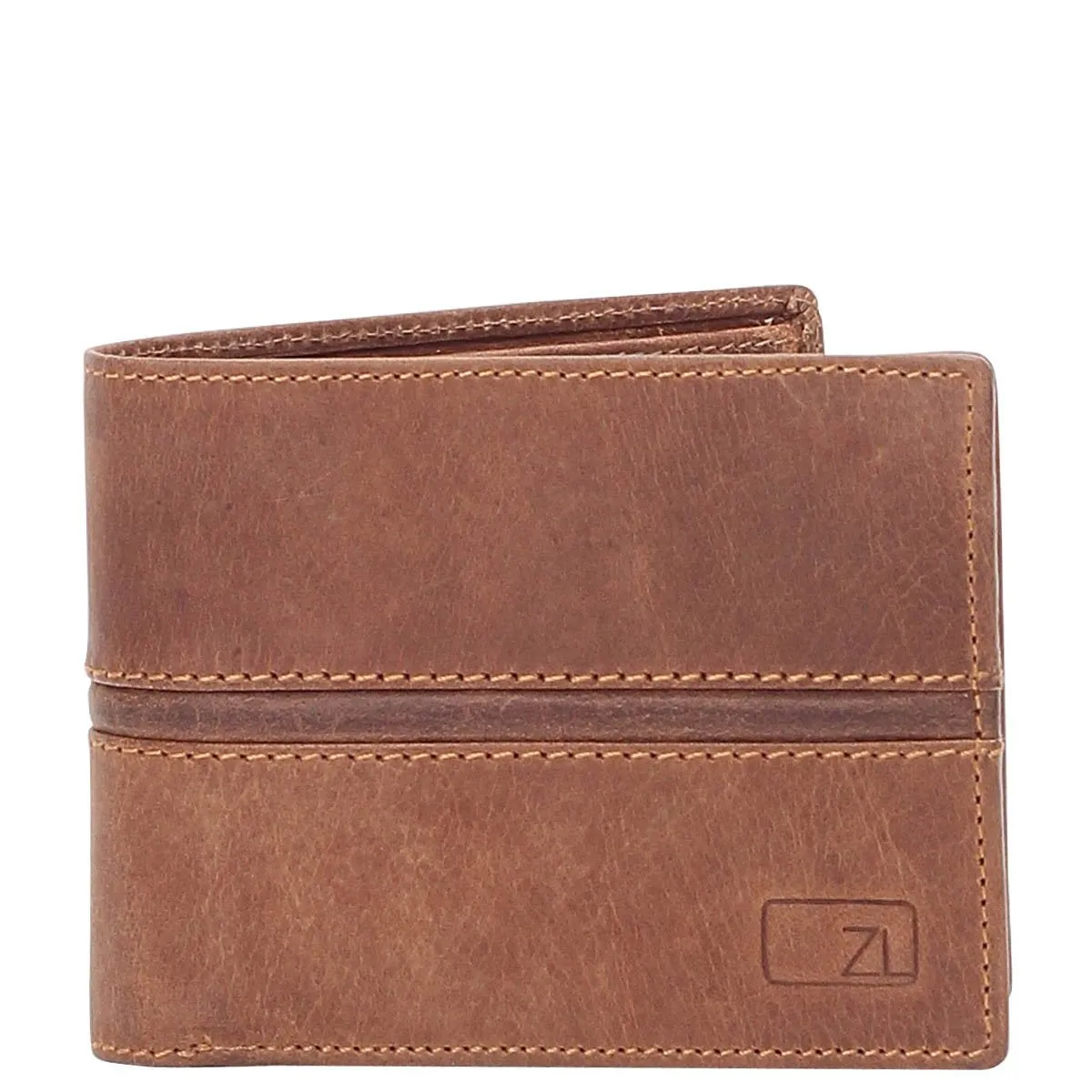 Parker Vintage Leather RFID Blocking Coin Wallet