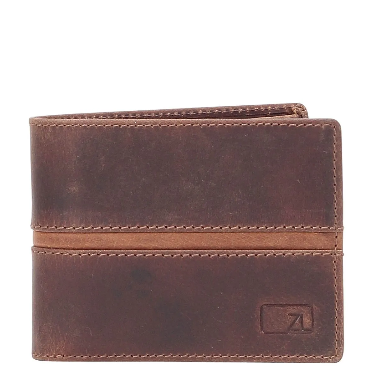 Parker Vintage Leather RFID Blocking Coin Wallet