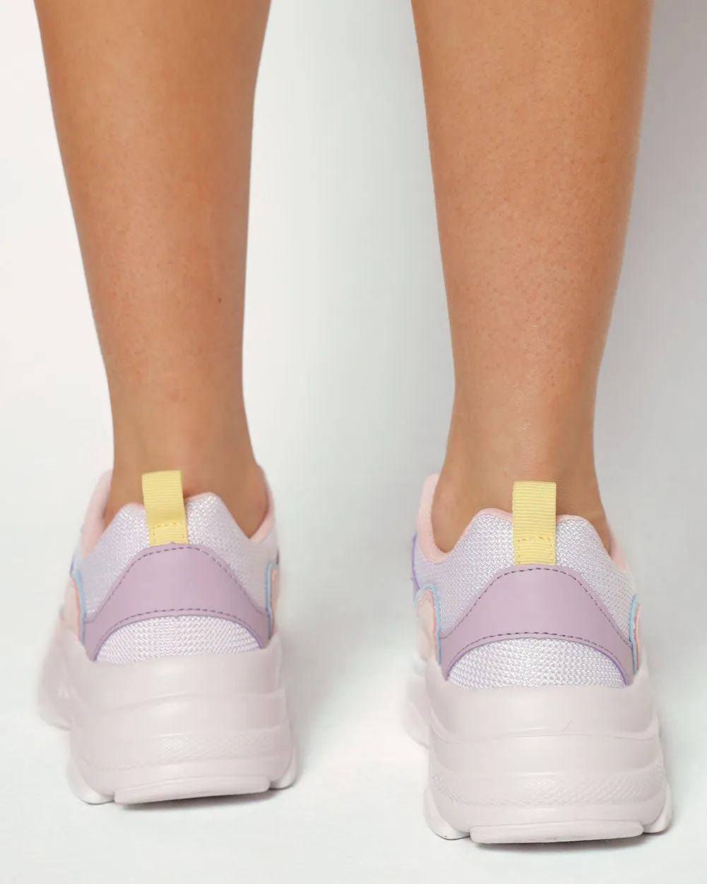 Pastel Pop Platform Sneakers