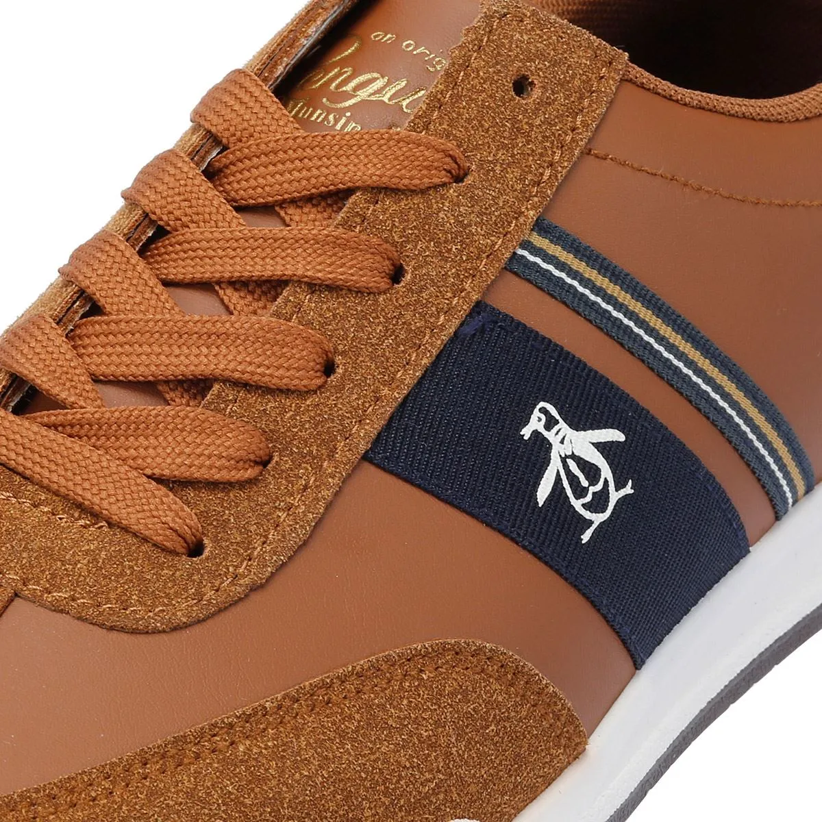 Penguin Gaz Men's Tan Trainers