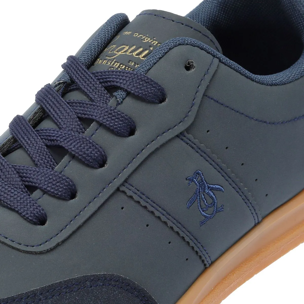 Penguin Giovanni Men's Navy Trainers