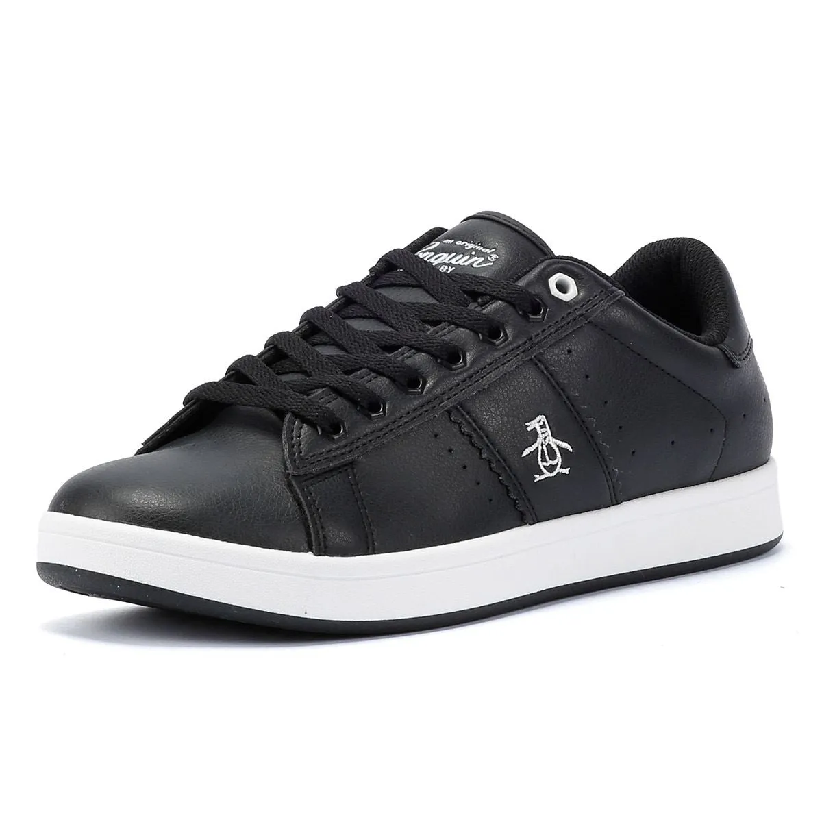 Penguin Steadman Men's Black/White Trainers