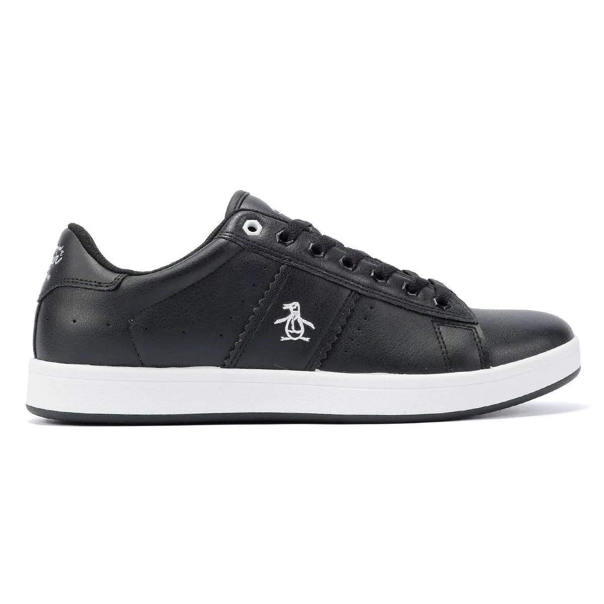 Penguin Steadman Men's Black/White Trainers