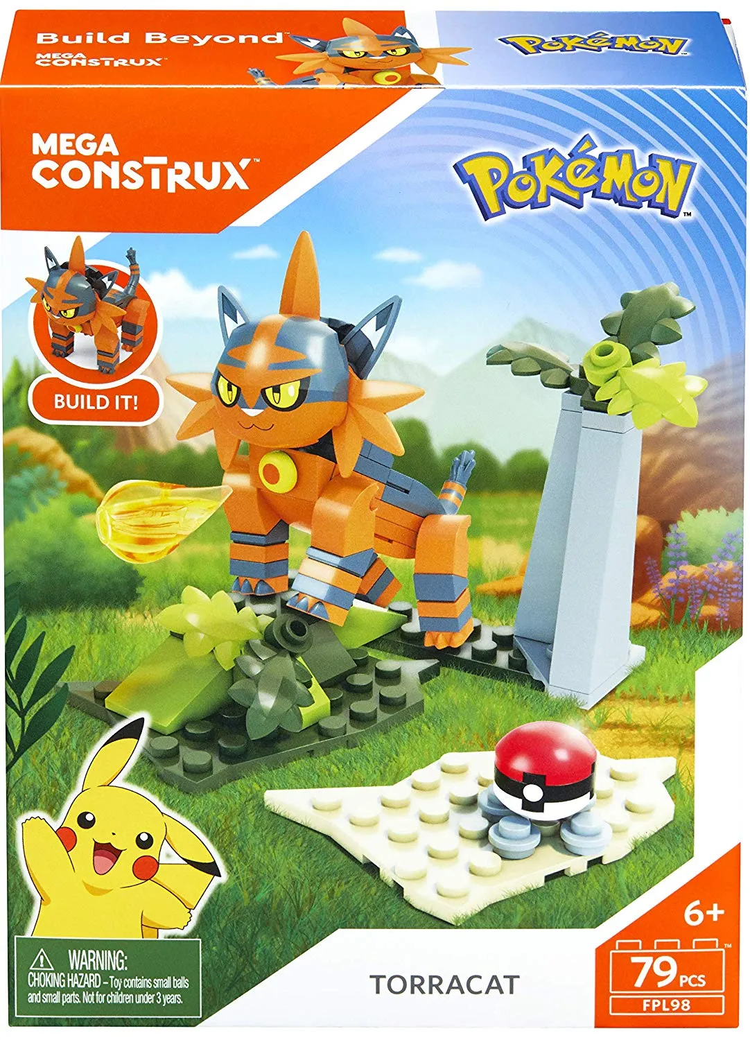 Pokemon Torracat Building Set