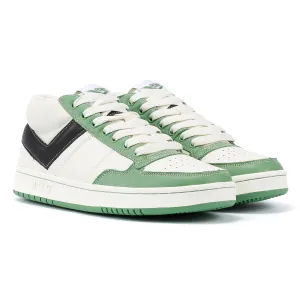 Pony #1 Low Rucker Green/White Trainers