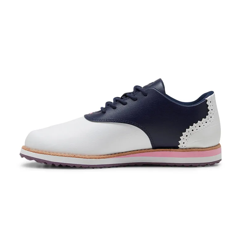 PUMA Avant Women's Spikeless Shoes (White/Navy)