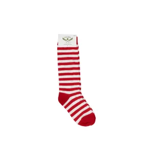 Red Striped Socks