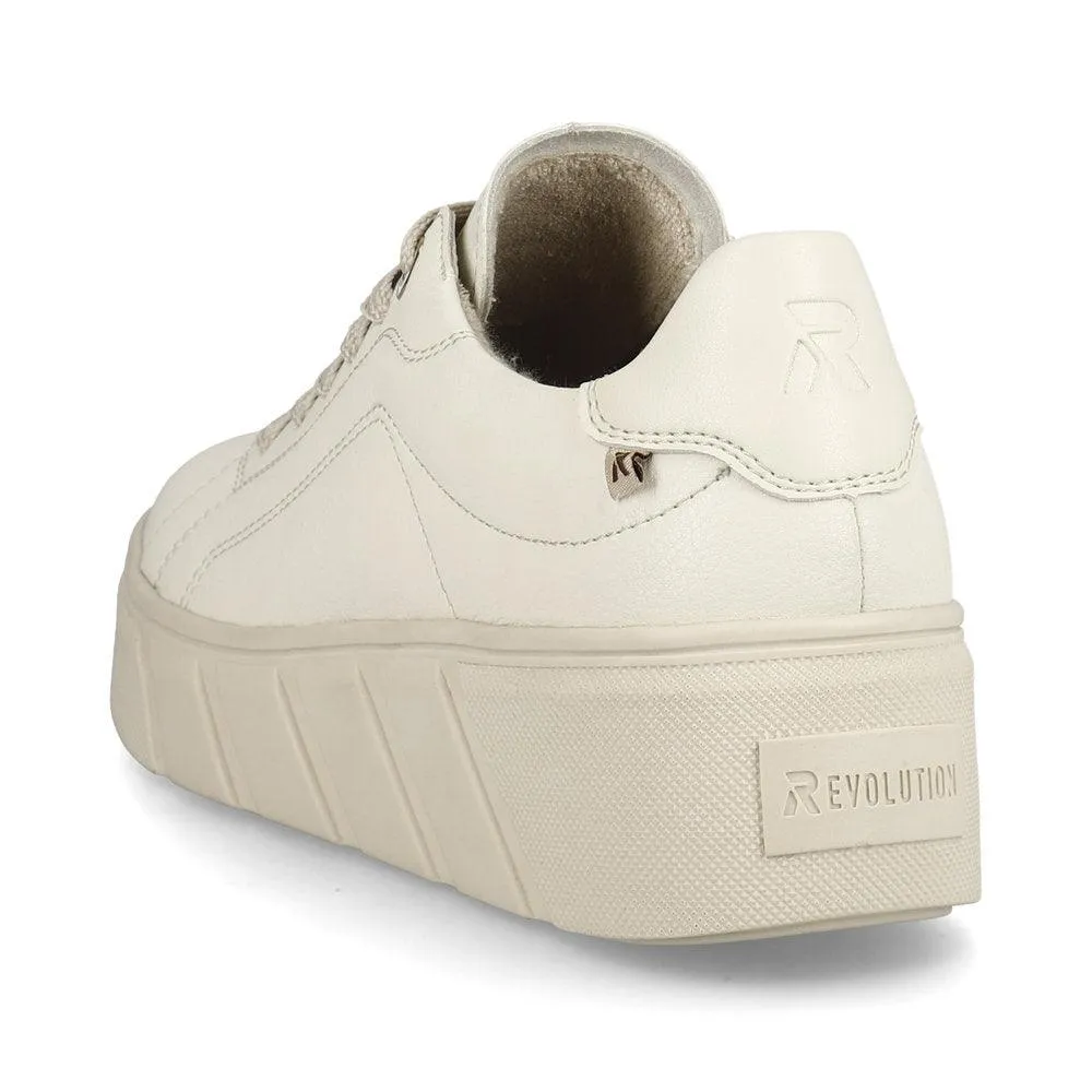 Rieker Womens Sneaker W0503-80 White