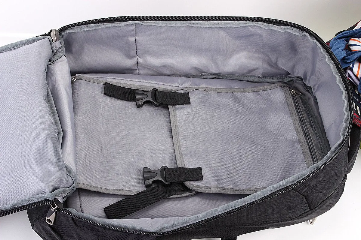 Road Warrior Travel Carryon Backpack - Black