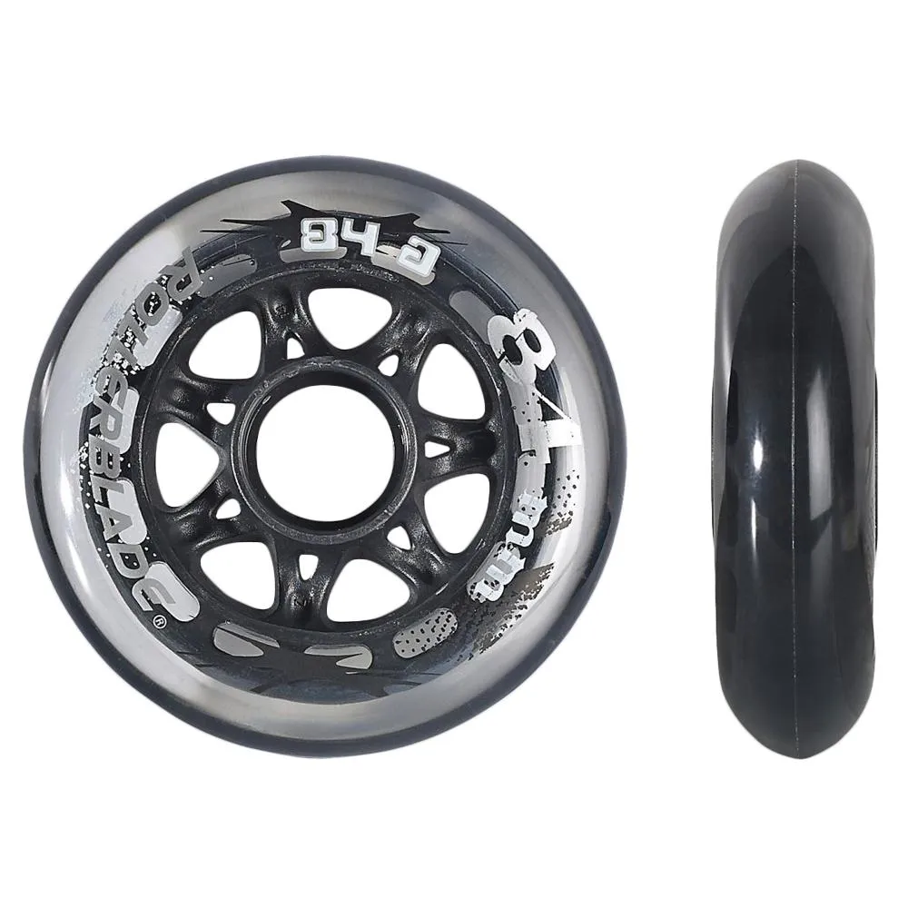 Rollerblade Wheels 84mm 84A 8 Pack - Sale